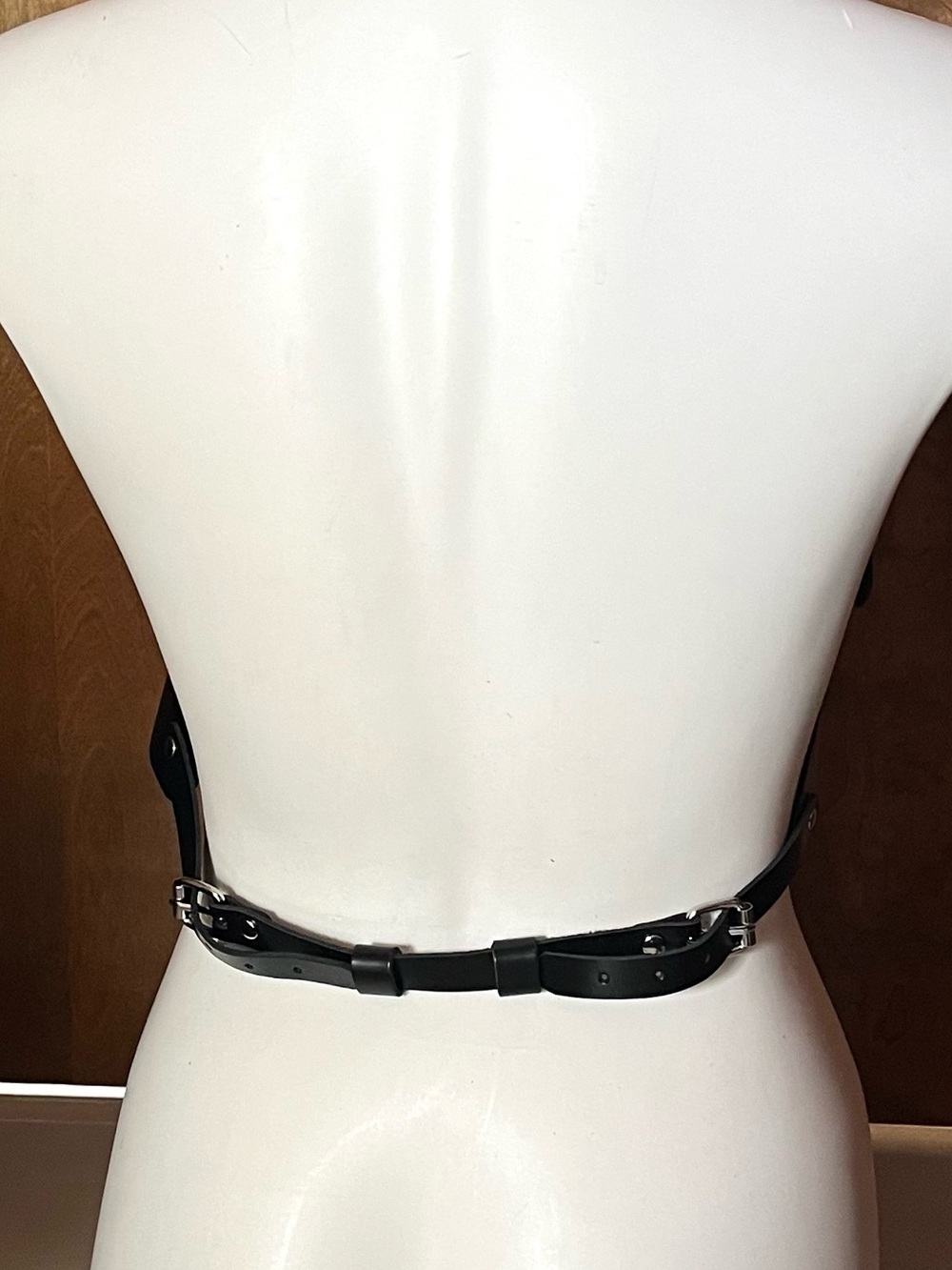 Dr. Harness Black Leather Body Harness - NWT - Picture 4 of 9